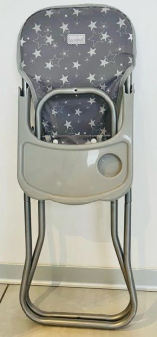 Trona para muñecas con estampado de estrellas