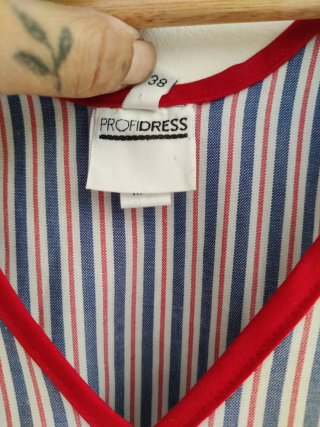 Vestido vintage marinero PROFIDRESS M