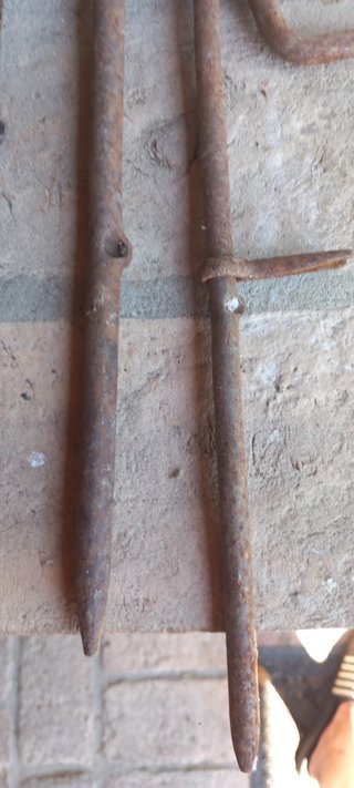 Catenacci Artigianali Ferro Battuto XIX Secolo