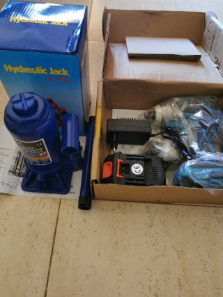 Conjunto-Gato Hidráulico 2T + Máquina Impacto