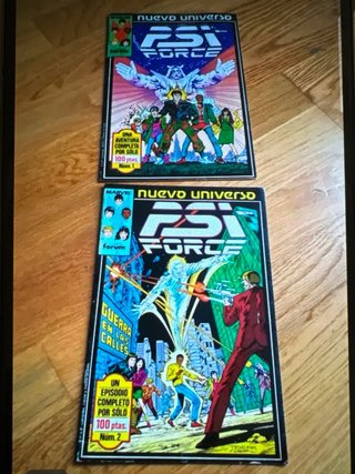 Comics PSI Force números 1 y 2 forum