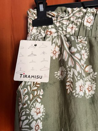 Pantalón fluido estampado talla XL/XXL NUEVO