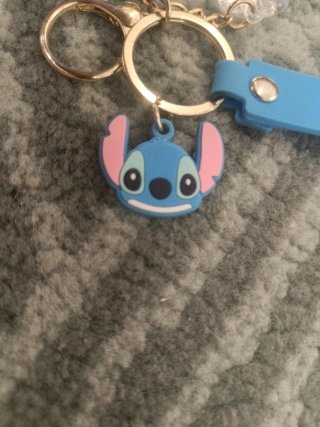 Llavero Stitch con corazón y figura