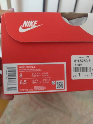 Nike Cortez Marrón y Rosa Talla 39