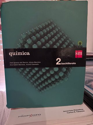 Libro de quimica sm 2° bachillerato