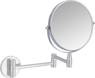 Espejo Aumento Baño WC Plata