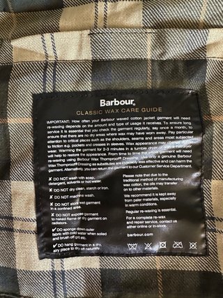 Cazadora Barbour Bedale Talla M Verde