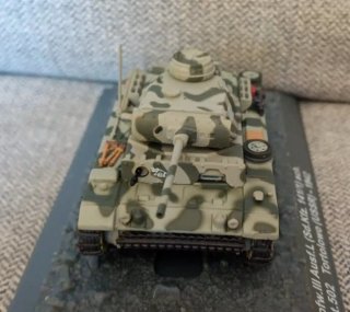 Die Cast Pz. Kpfw. III Ausf. L Tortolowo 1942