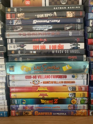 Lote Películas DVD Acción, Ciencia Ficción y Anima