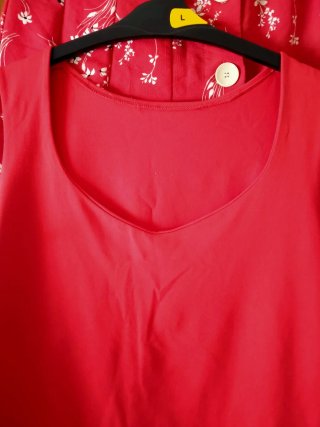 Conjunto Top y Falda Estampada Mujer
