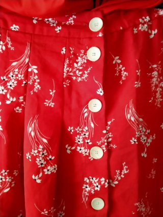 Conjunto Top y Falda Estampada Mujer
