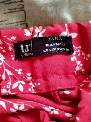 Conjunto Top y Falda Estampada Mujer