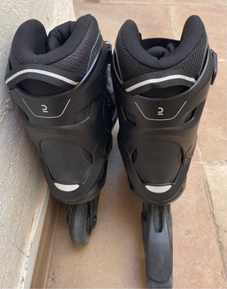 Patines en línea negros