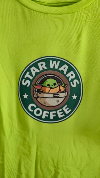 Camiseta Star Wars Coffee Talla M
