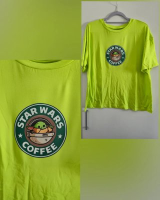 Camiseta Star Wars Coffee Talla M