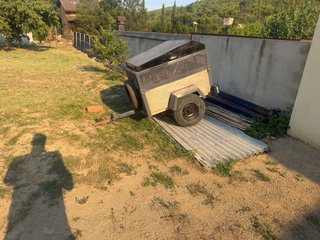 Remolque para perros