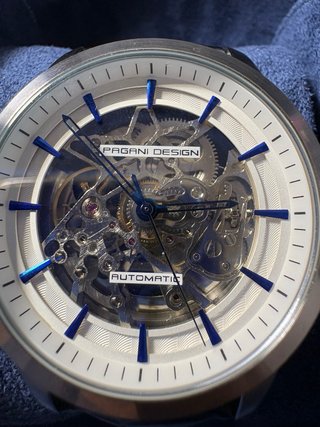 Reloj Pagani Design Automático Esqueleto