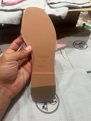 Ciabatte Hermès Rosa