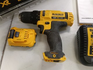 PACK DEWALT ATORNILLADOR + TALADRO DCK211D2T