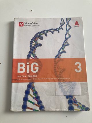 BiG, biologia i geologia 3, Educació Secundària