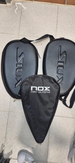 Fundas para palas de pádel NOX y STUX