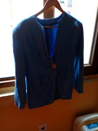 Chaqueta azul