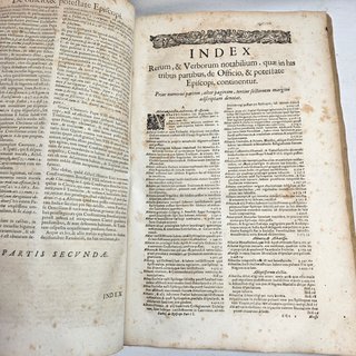Libro Antico 600 Barbosae Pastoralis Solicitudinis