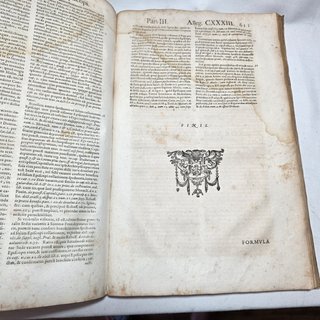 Libro Antico 600 Barbosae Pastoralis Solicitudinis