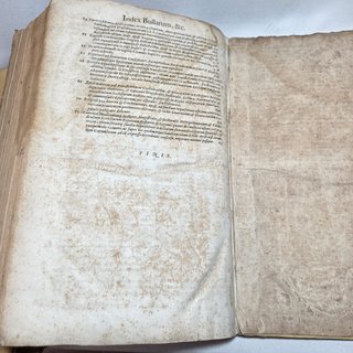 Libro Antico 600 Barbosae Pastoralis Solicitudinis