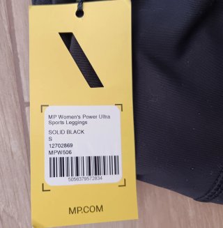 Mallas deportivas Myprotein negras