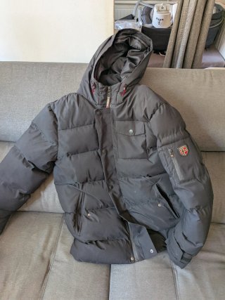 Chaqueta Geographical Norway Negra Invierno