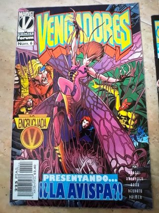 Comics Los vengadores números 5 y 6 volumen II
