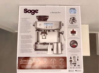 Cafetera Sage Barista Pro Nueva en caja