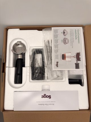 Cafetera Sage Barista Pro Nueva en caja