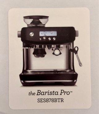 Cafetera Sage Barista Pro Nueva en caja