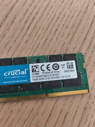 Módulo RAM Crucial 16GB DDR4 2133MHz