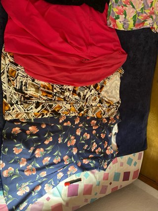 Lote Ropa Verano T46 Multicolor y Rosa