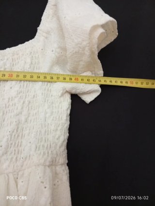 Vestido blanco ibicenco SHEIN Talla XL/44