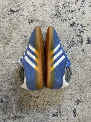 Adidas Gazelle Azuis e Brancas Tam 38.5
