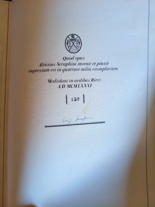 Codex Seraphinianus (1ª Ed. 1981) Firmado