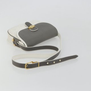 Christian Dior Honeycomb Canvas Shoulder Bag PVC