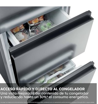 Frigorífico Haier Inox, 2 meses de uso