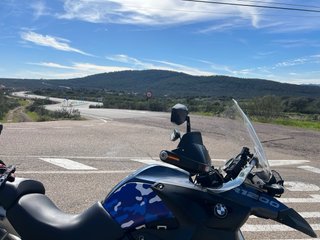 BMW R1200GS Adventure Negra y Azul