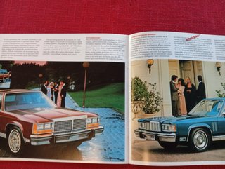 Ford Mustang Cobra Thunderbird Depliant Brochure