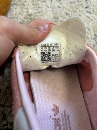Adidas Gazelle Rosa e Brancas Tam 37.5