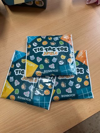 3x5€. Juego tres en raya de Bonnyco