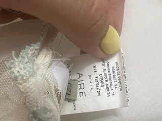 Traje de Comunión Niña Blanco y Verde