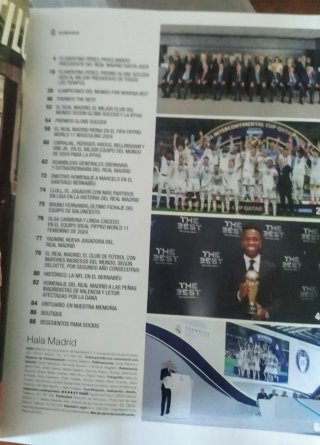 Revista número 88 Real Madrid nueva resumen 2024,