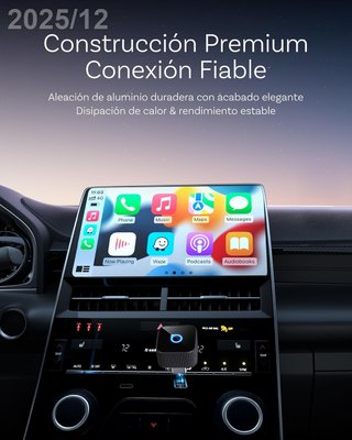 OTTOCAST Mini Slim Adaptador USB-C Carplay/Android