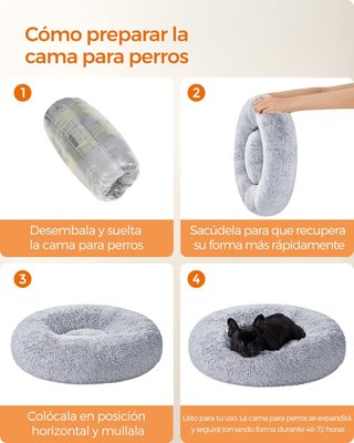 Cama para perro suave y cómoda